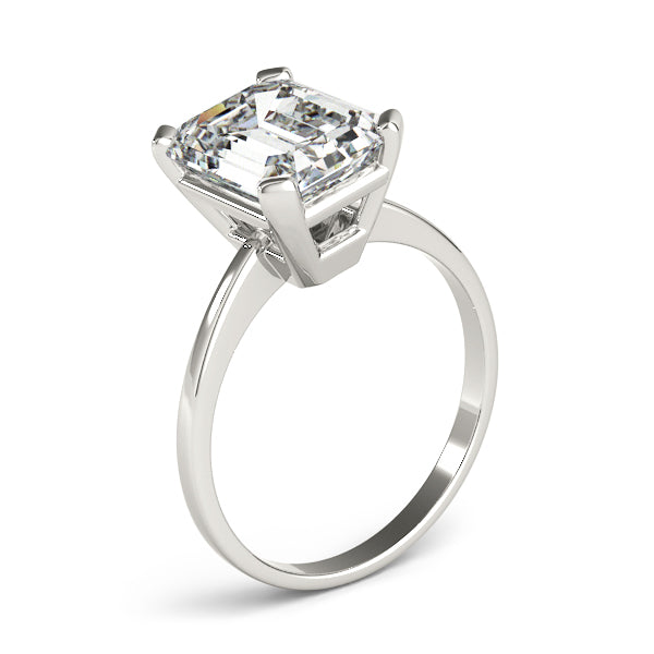 Noemi Emerald Lab Grown Diamond Solitaire Engagement Ring IGI Certified-VIRABYANI